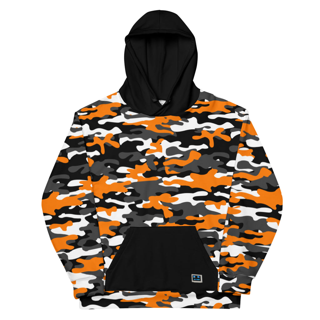 Orange Camo Hoodie